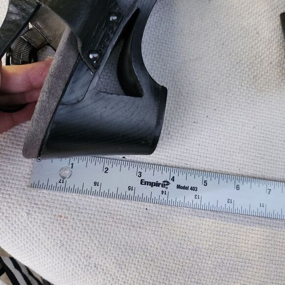 Dansko Thea black leather studded clog mary janes 42 - Picture 3 of 9